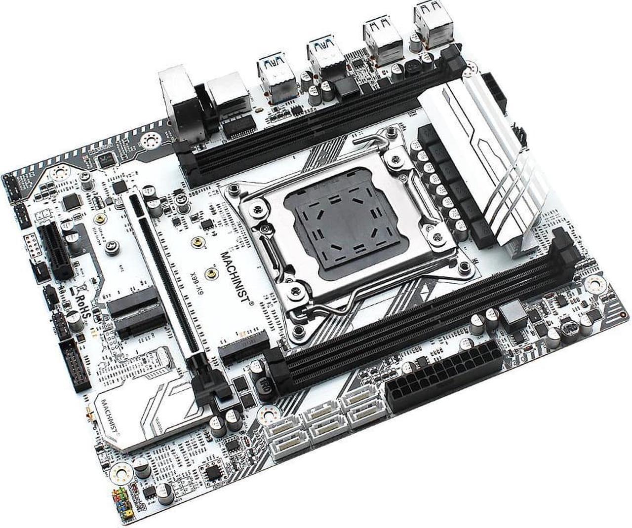 Alt view image 4 of 4 - X99 Motherboard With Kit  Xeon E5 2696 V3 CPU Processor DDR4 16GB (2pcs*8gb) 2666HMz RAM Memory Set four channel