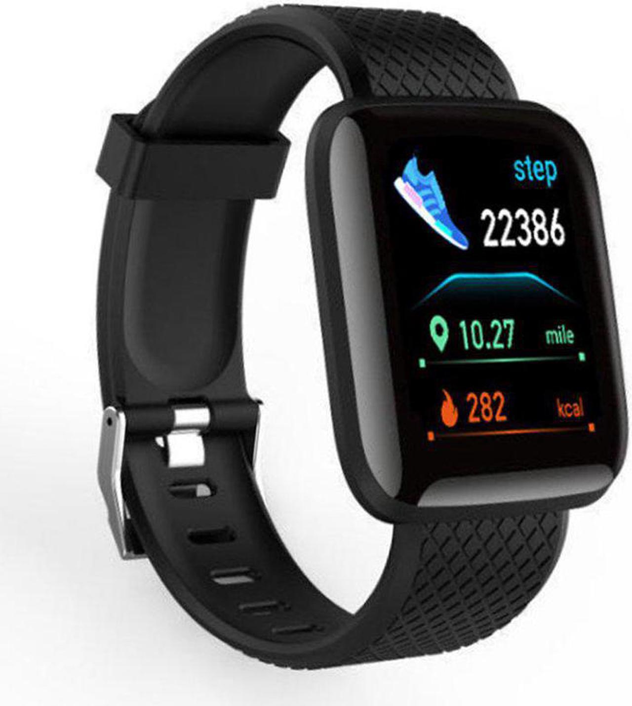 Smart Watch 1.44 Inch 116S Colour Screen Smart Watch Multi-function Pedometer And Heart Rate Monitoring Sports Bracelet