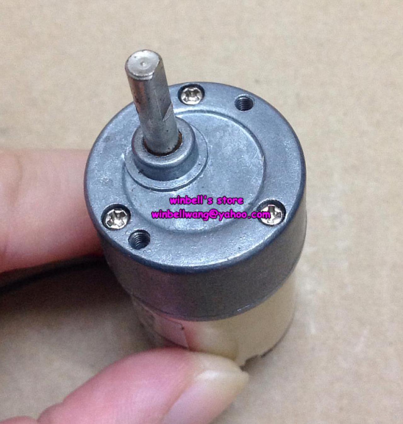 Alt view image 3 of 6 - for HSIANG NENG 12V 57rpm 1W DC geared motor HN-GH12-1035Y reduction ratio 70:1 gear-box diameter 26.5mm ~