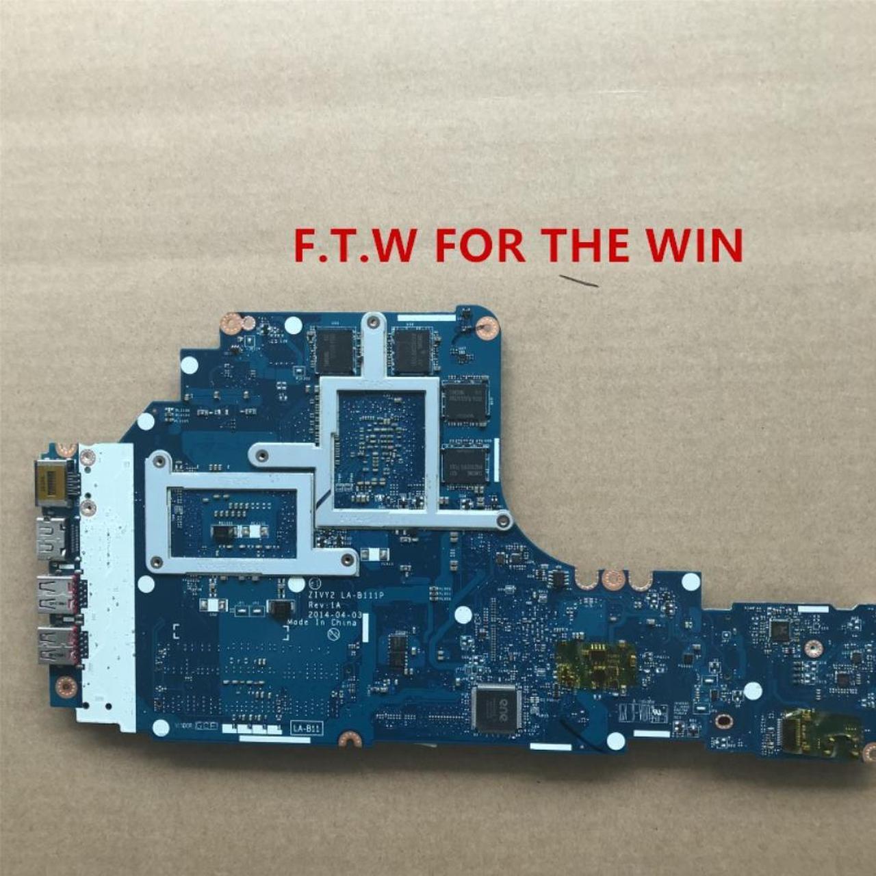 Alt view image 2 of 6 - for Lenovo Y50-70  ZIVY2 Laptop motherboard  mainboard I7-4720 HQ/4710HQ GTX860M-4GB LA-B111P  100%TESTED OK