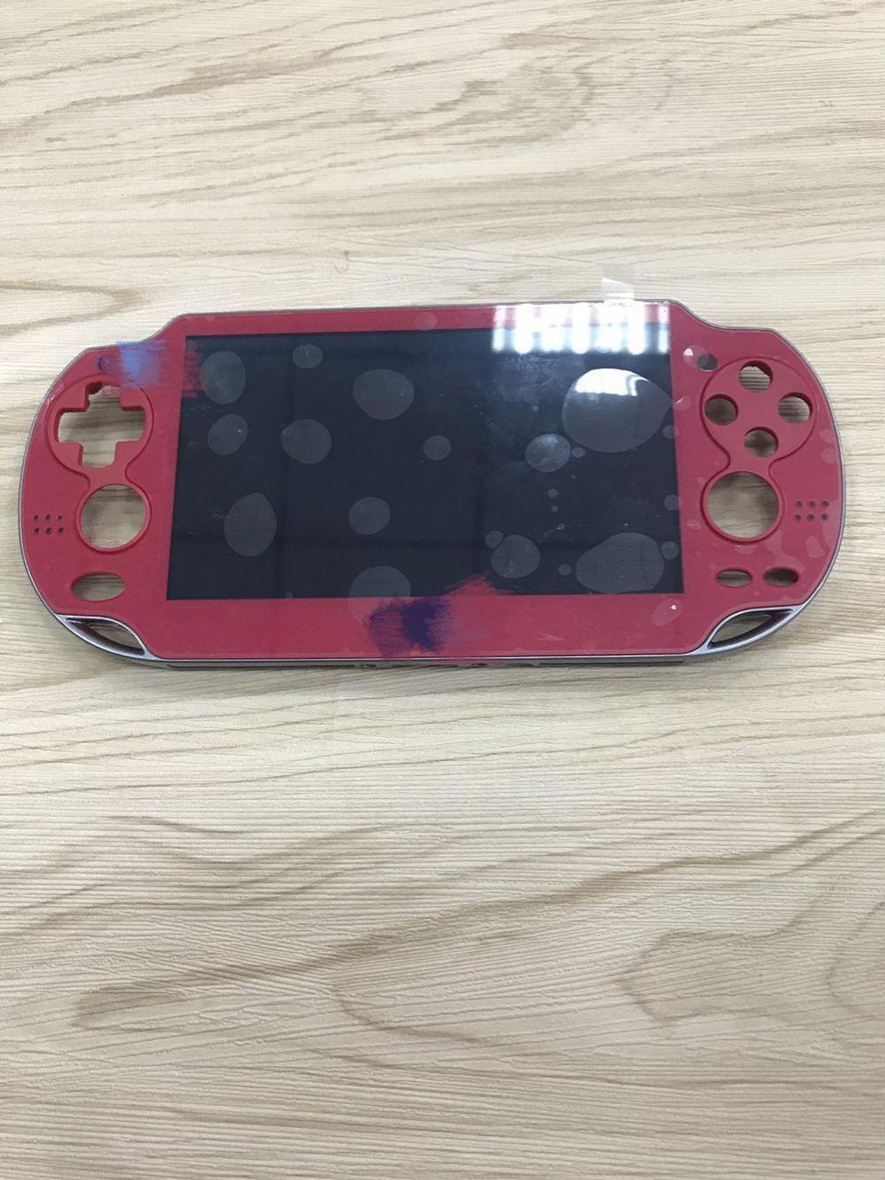 OLED for psvita for ps vita 1000 lcd display screen with touch assembly with frame red