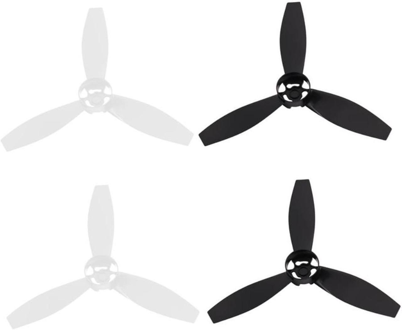 4 Propellers Props Replacement Parts Blades For Parrot Bebop 2 Drone Black White