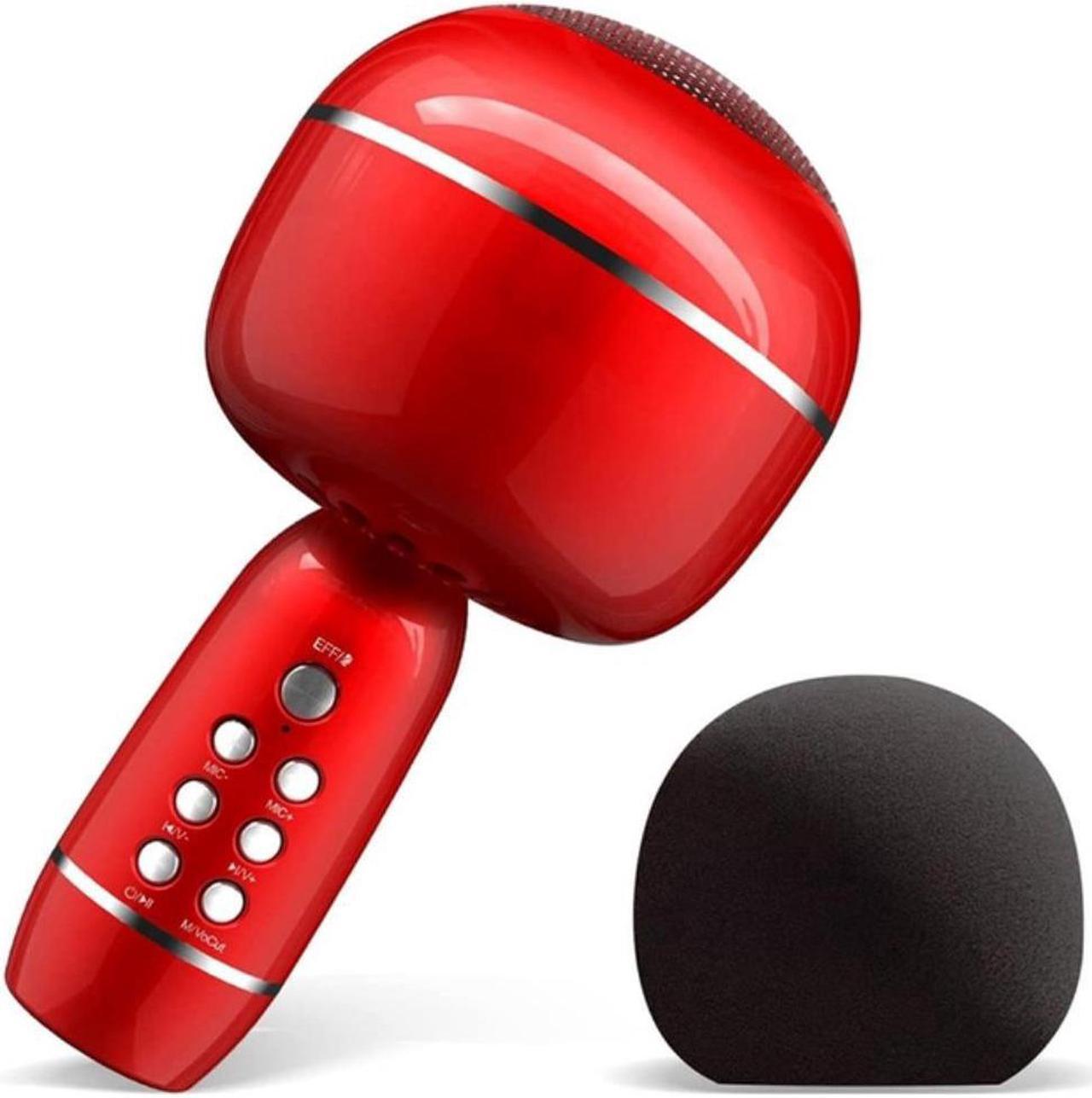 Wireless Bluetooth Karaoke Microphone With Speaker,Handheld Karaoke Microphones For Kids And Adults,Karaoke Machine