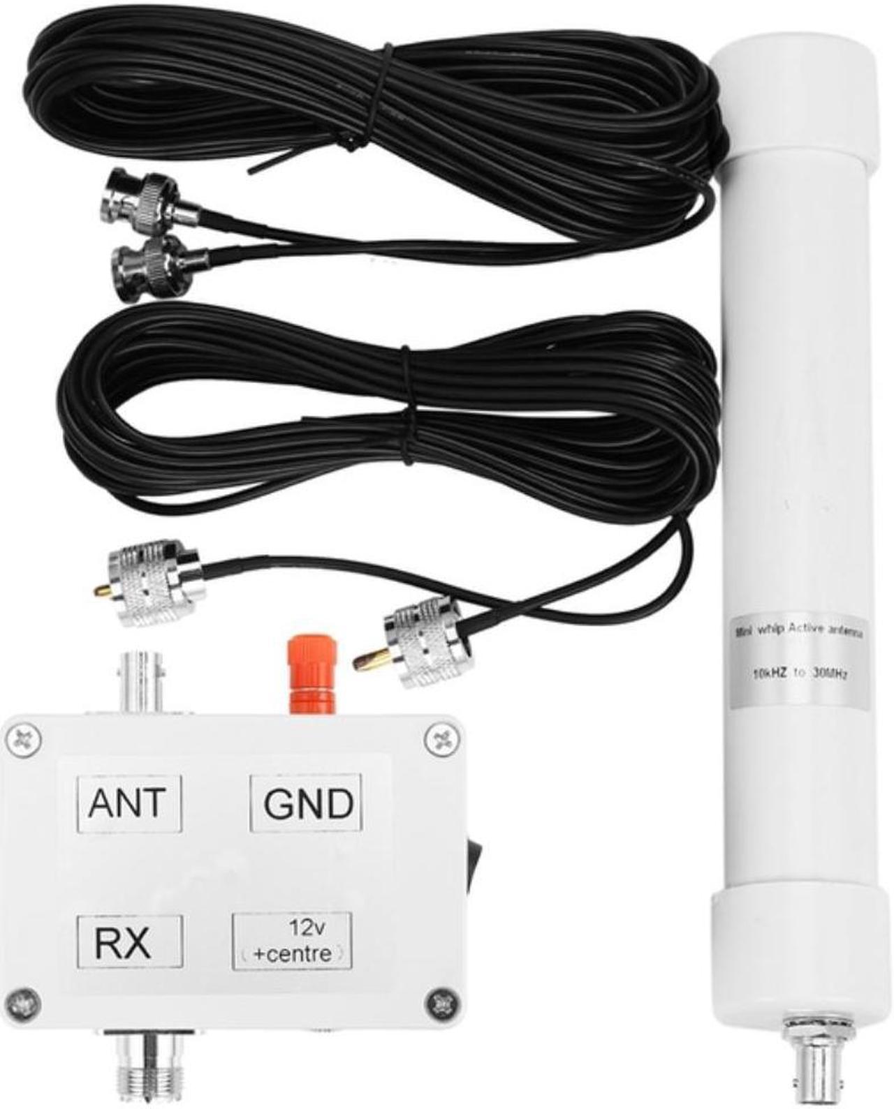 Active Antenna 10Khz To 30Mhz Mini Whip Hf Lf Vlf Vhf Sdr Rx With Portable Cable