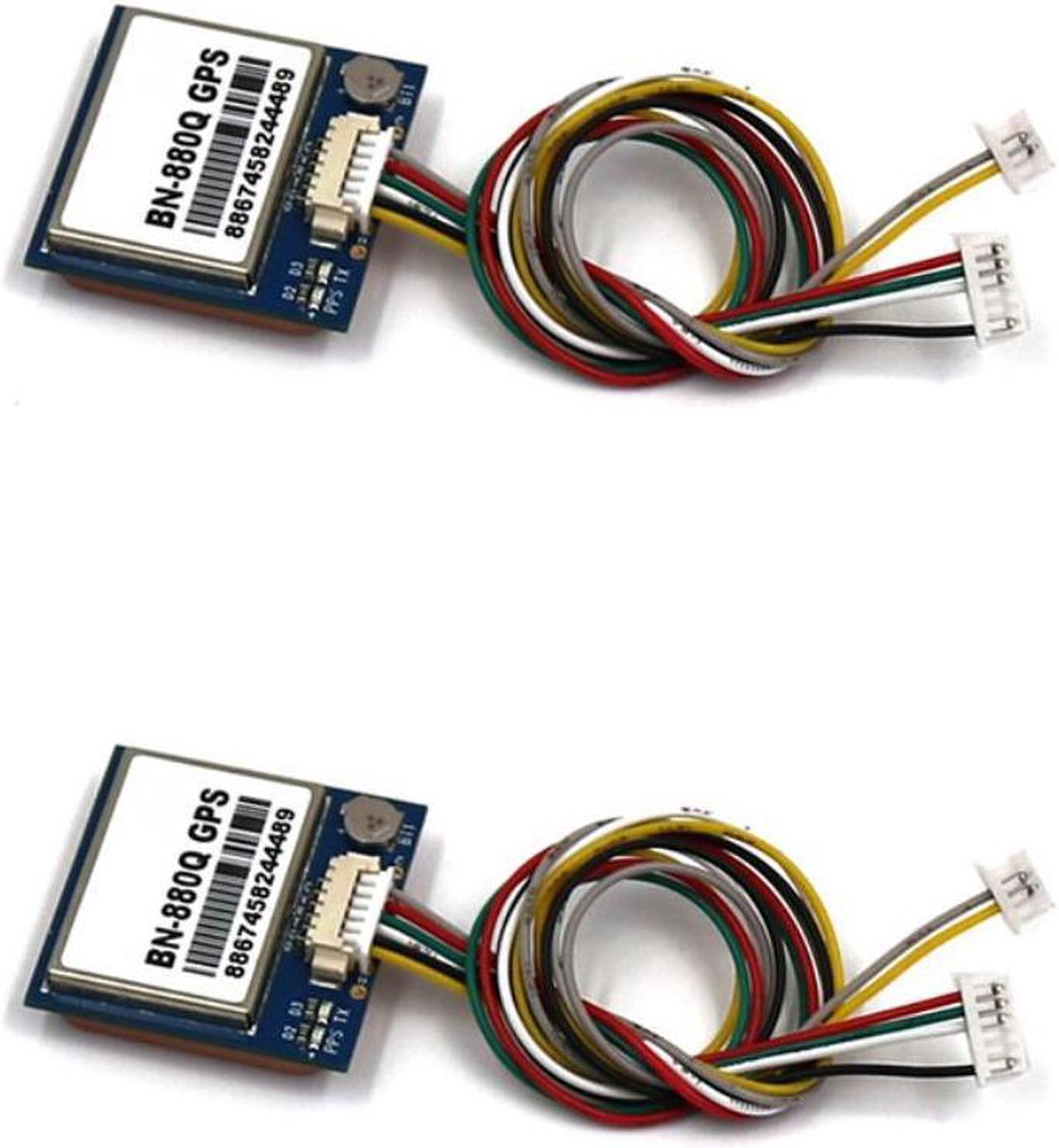 2X BN-880Q GPS Module QMC5883L AMP2.6/PIX4/PIXHAWK GNSS GPS GLONASS Dual Flight Control For Drone