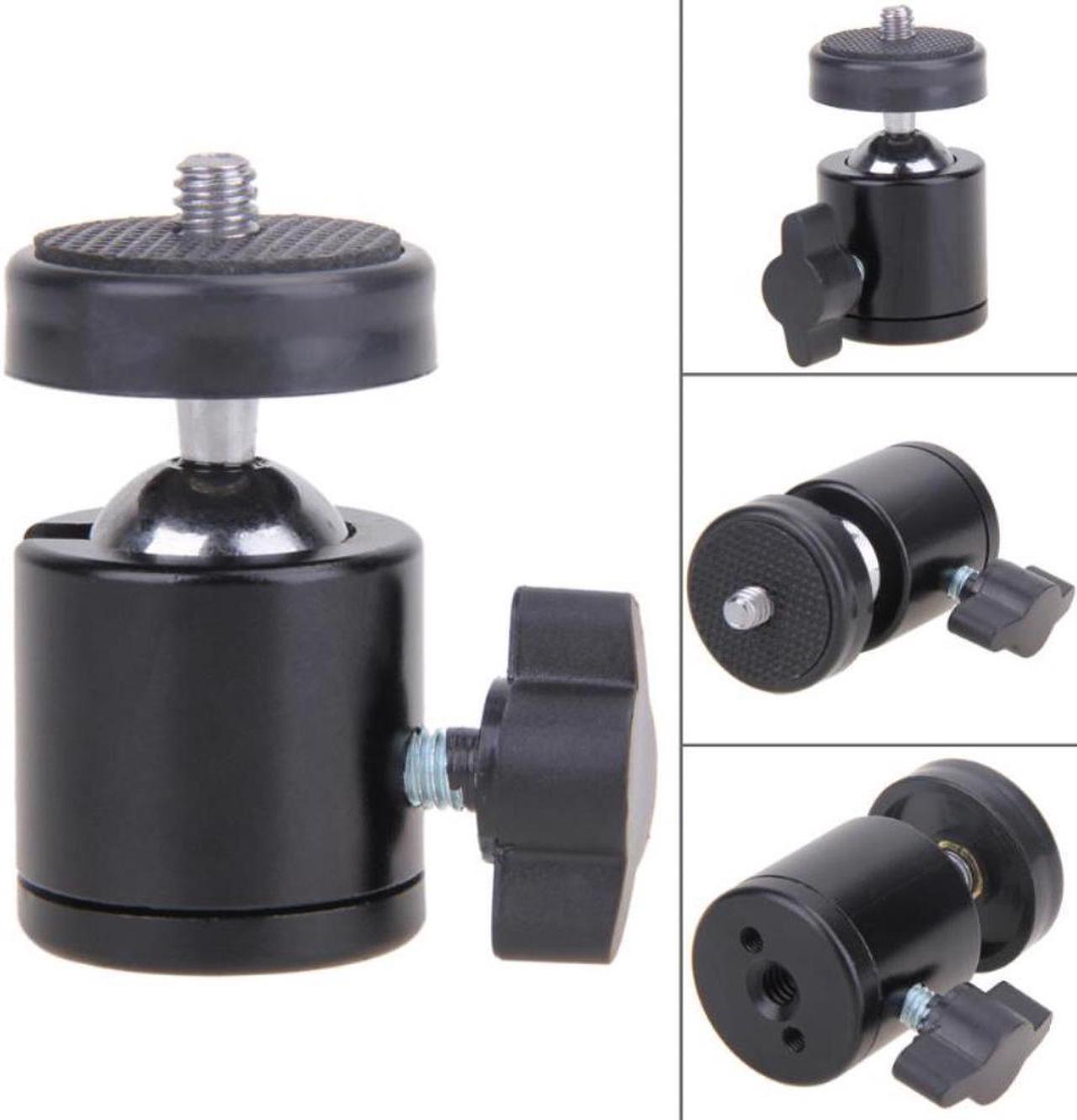 Alt view image 2 of 4 - Mini Ball Head with Flash Holder with 1/4"" Screw" Stable Ballhead for All The Cameras and Tripod with 1/4"" Screw