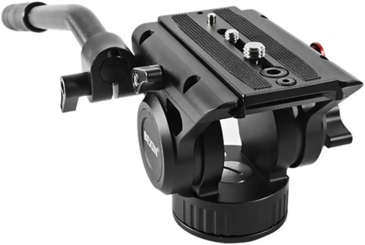 Main image of VH-105 Metal Hydraulic Tripod Head Camera Ball Head Base Plate with 1/4 and 3/8 Screws 360-Degree Panoramic Photography Tripod