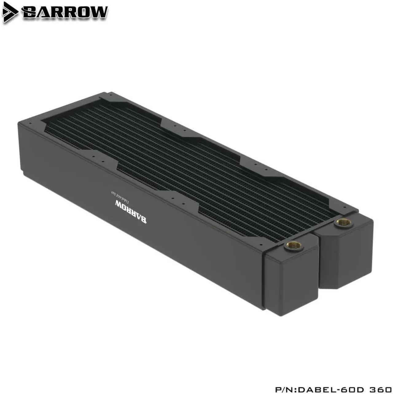 Alt view image 2 of 3 - Barrow Thick 60mmDabel-60d 360MM series Radiator High-density single-wave copper water cooling row 360MM