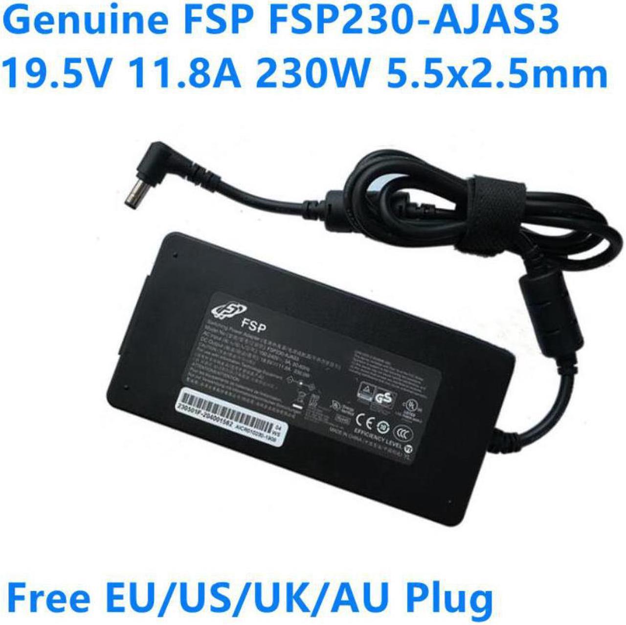 230W 19.5V 11.8A 5.5x2.5mm FSP FSP230-AJAS3 Power Supply AC Adapter Charger