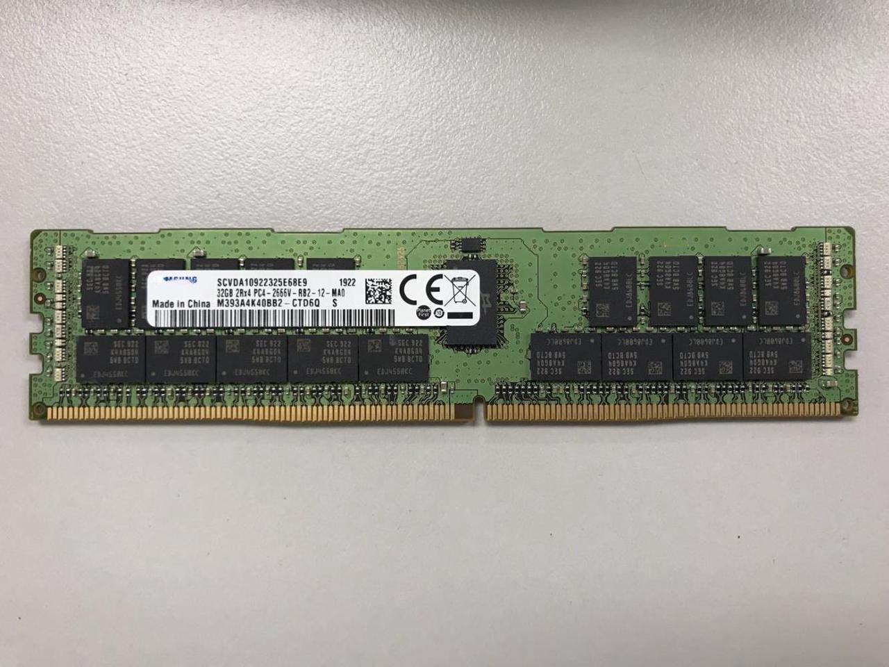 RAM 32G DDR4 2666 REG server memory M393A4K40CB2-CTD6Q