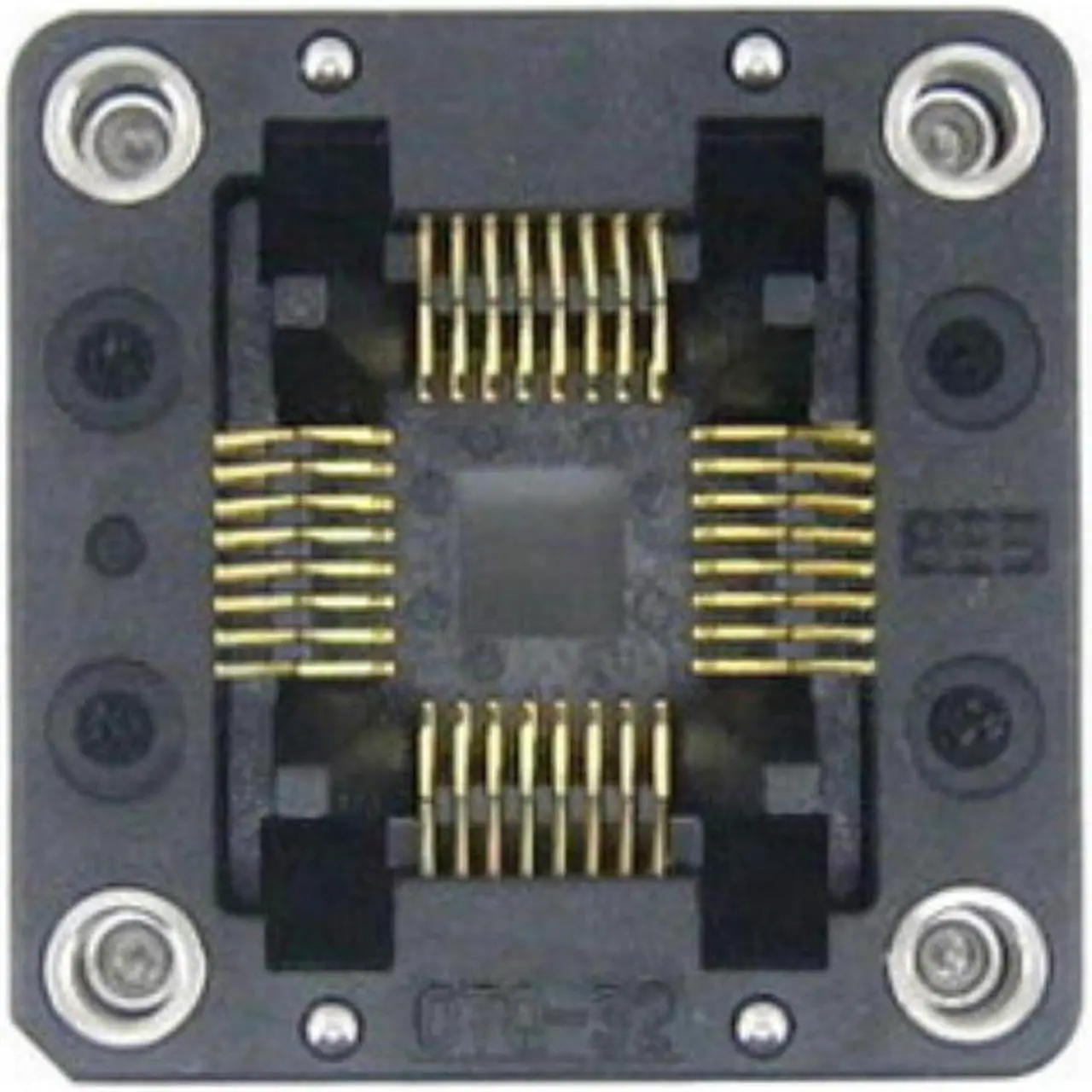 QFP32 TQFP32 FQFP32 PQFP32 OTQ-32-0.8-02 En plas IC Test Burn-in Socket ...