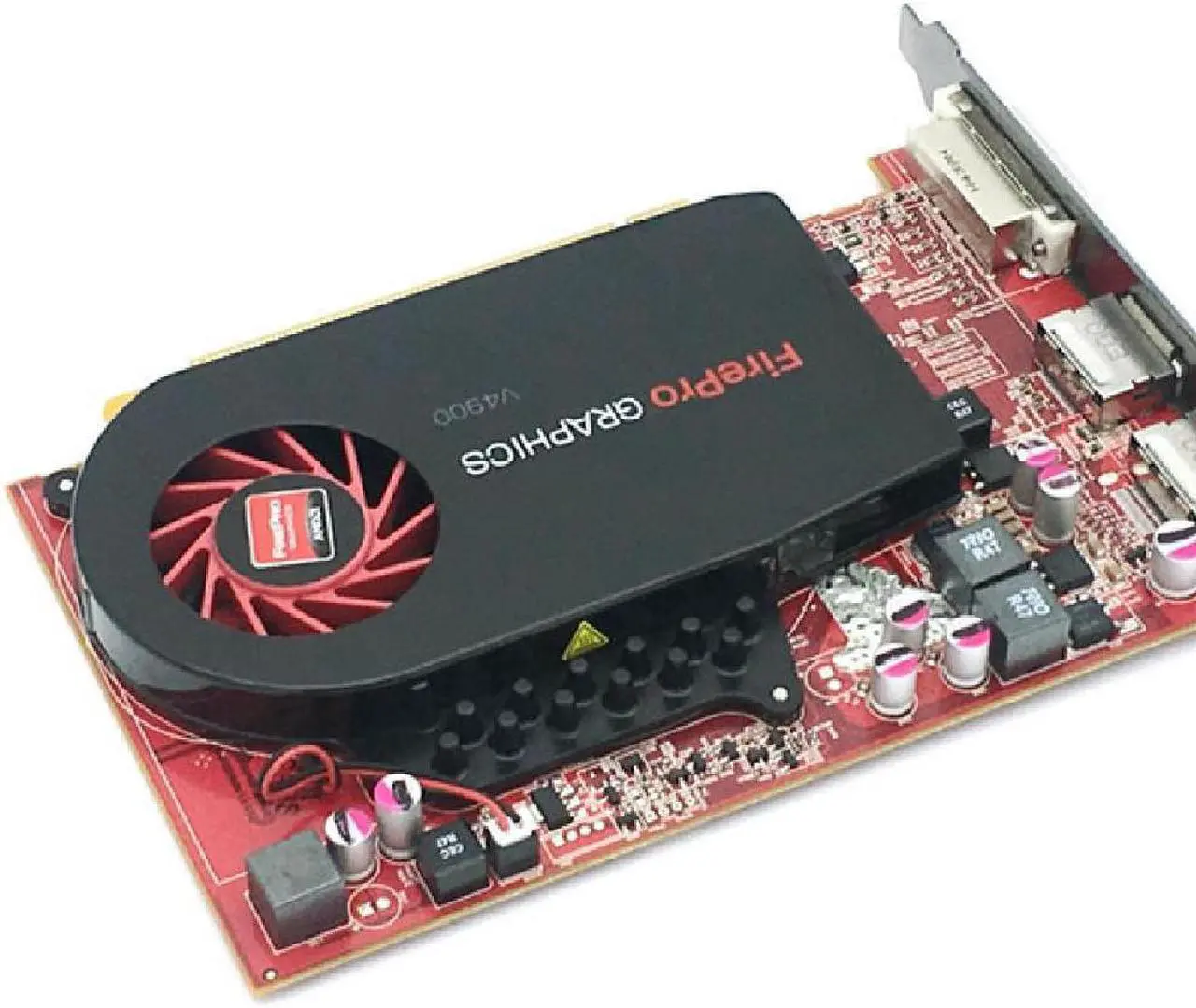Alt view image 2 of 4 - Graphics Card For AMD FirePro V4900 1GB Professional Graphics Multi-screen Design 3D Modeling Rendering Graphics Card