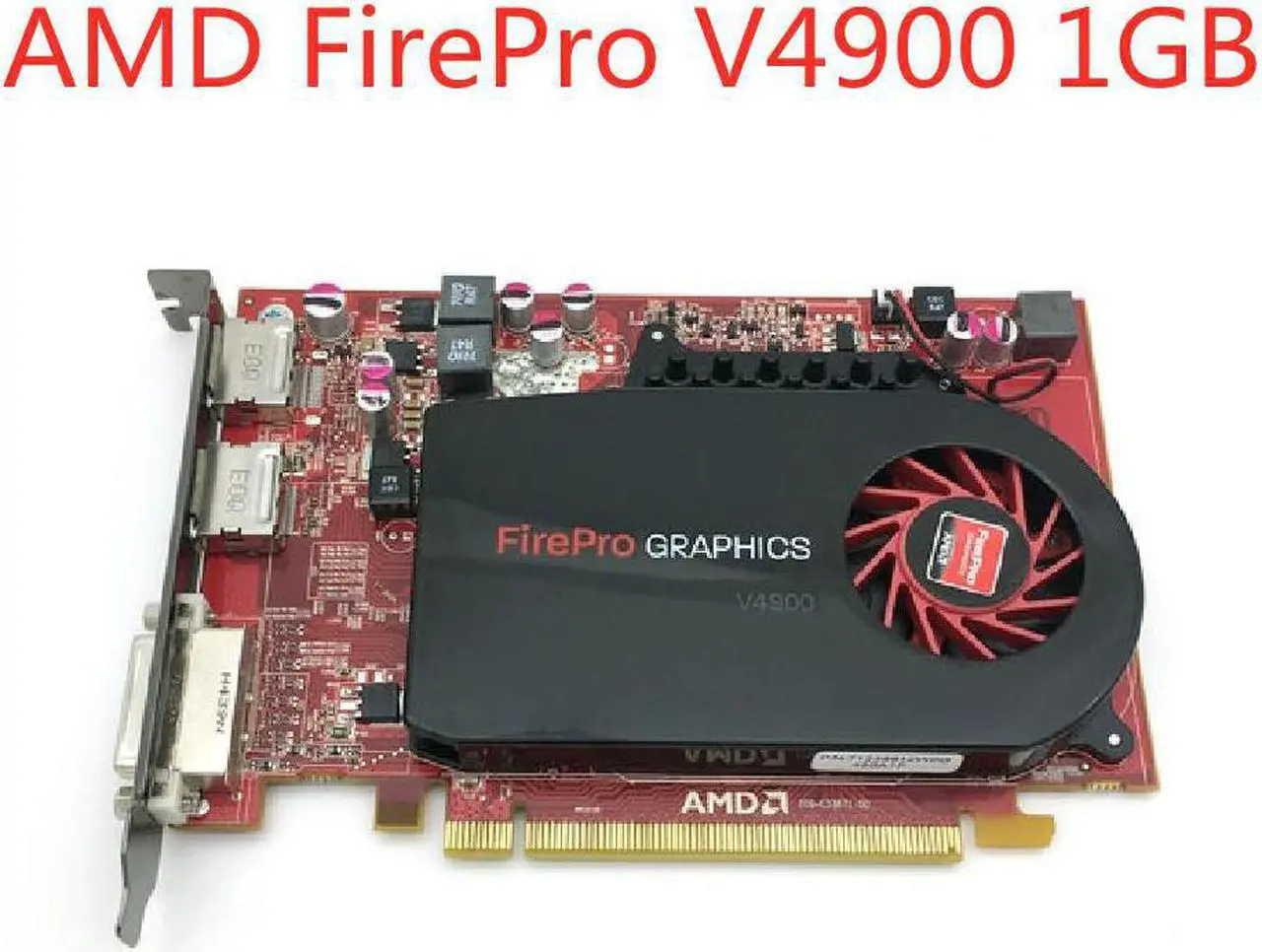 Alt view image 4 of 4 - Graphics Card For AMD FirePro V4900 1GB Professional Graphics Multi-screen Design 3D Modeling Rendering Graphics Card