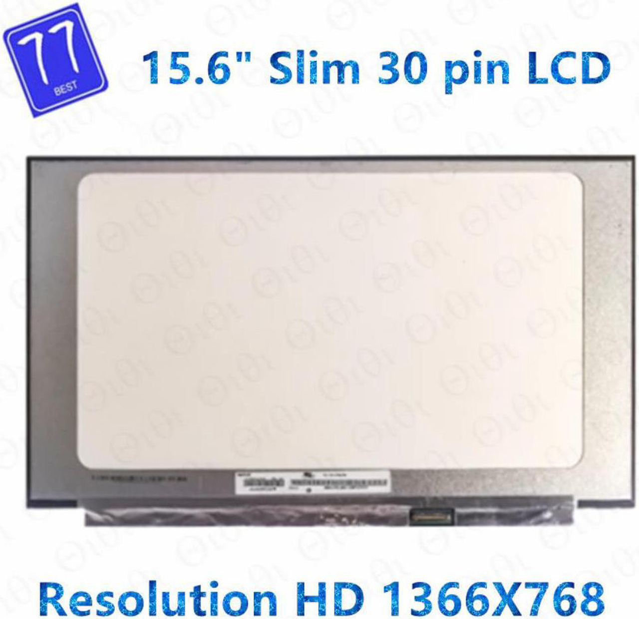 Écran LCD LED 15.6" 1366x768 - Référence NT156WHM-N45 30 Broches - Neuf Pour Réparation