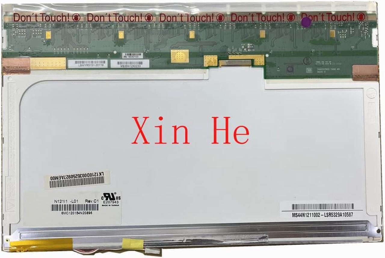 N121I1-L01 fit N121I3-L01 B121EW03 V.6 LTN121W1-L03 LP121WX1 LTN121AT02 12.1'' Laptop LCD Screen 1280*800 20PIN XJ