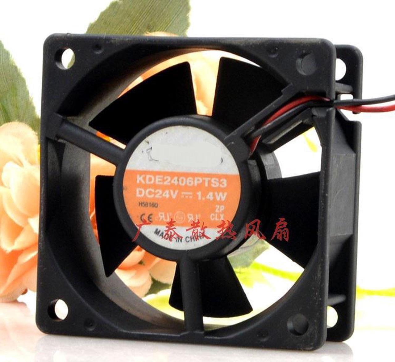Main image of KDE2406PTS3 6025 6cm 24V 1.4W ultra-quiet inverter cooling fan