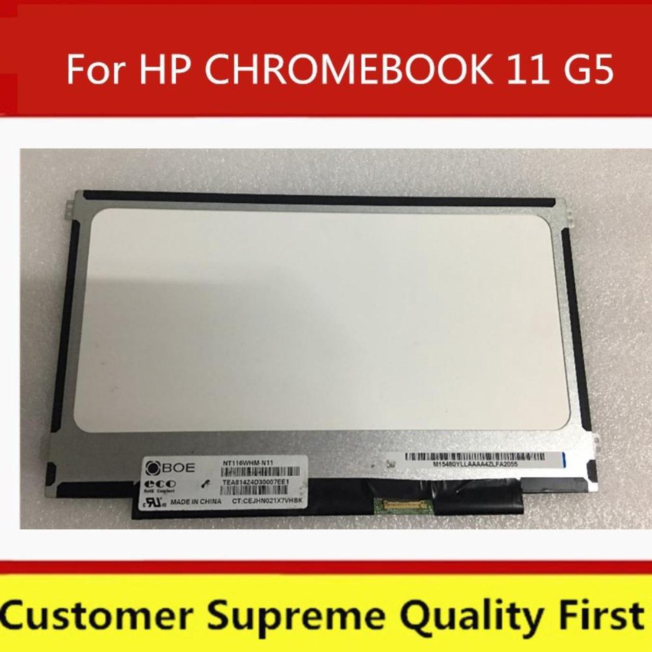 For HP CHROMEBOOK 11 G5 LED LCD Screen Display 1366x768 Matrix for laptop 762229-007 Replacement 11.6" Matte 30Pin 7265NGW