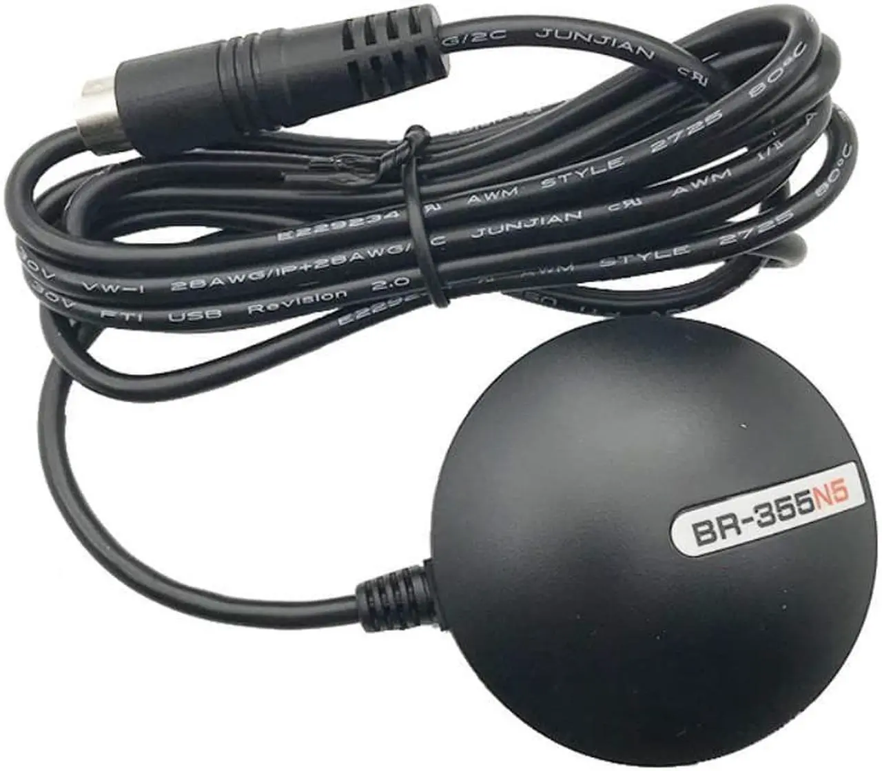 Main image of GlobalSat BR-355N5 serial GPS Receiver instead of BR-353S4 GPS GALILEO GLONASS BDS QZS SBAS IPX6 waterproof Windows Vista MAC