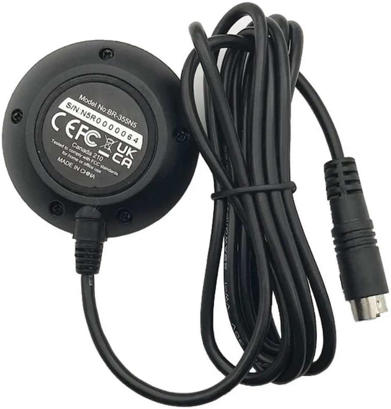Alt view image 2 of 3 - GlobalSat BR-355N5 serial GPS Receiver instead of BR-353S4 GPS GALILEO GLONASS BDS QZS SBAS IPX6 waterproof Windows Vista MAC