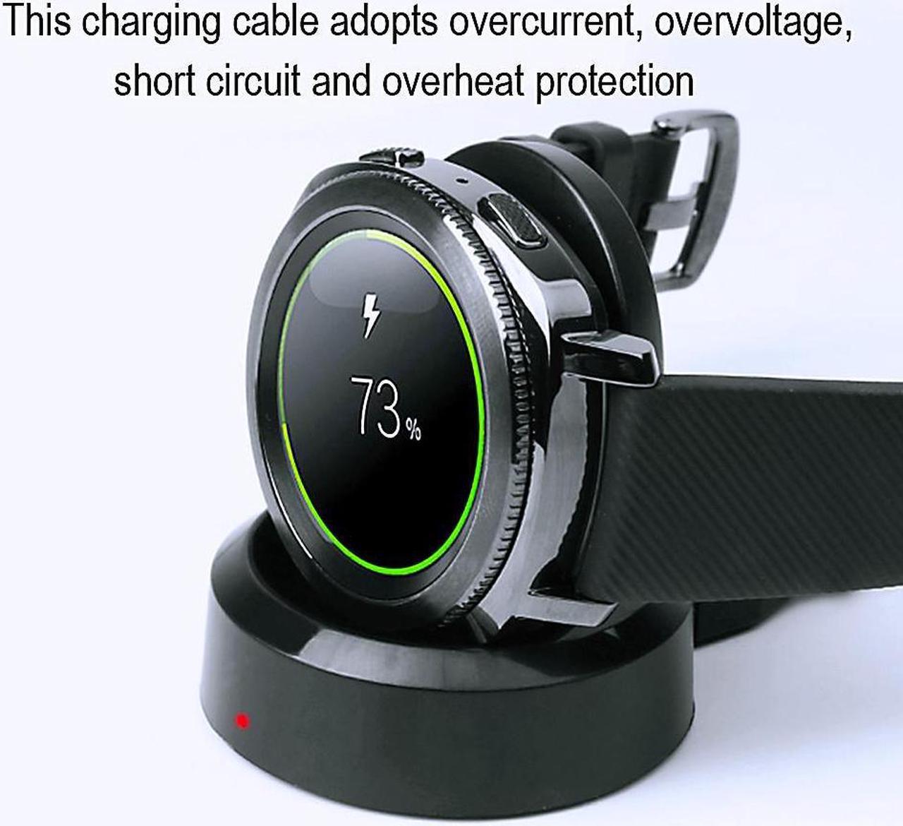 Alt view image 2 of 3 - USB Magnetic Wireless Charging Dock Portable Power Adapter For Samsung Gear S2 S3 S4 Sport Charger Cable Smart Watch