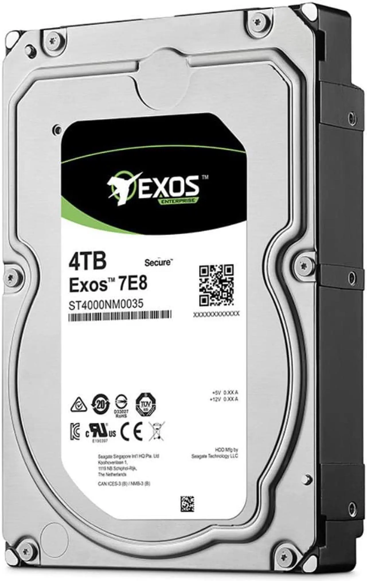 Alt view image 5 of 6 - HDD For Seagate 4TB 3.5" SATA 6Gb/s 128MB 7200RPM For Internal Hard Disk For Enterprise Class HDD For ST4000NM0035