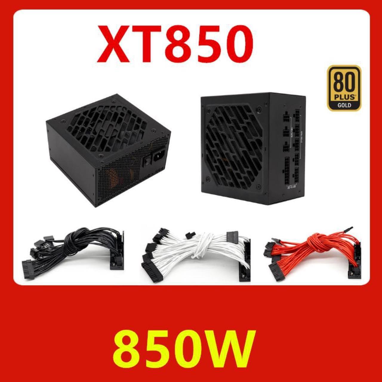 PSU For Jizhimao ATX 80plus Gold Silent 850W Switching Power Supply XT850