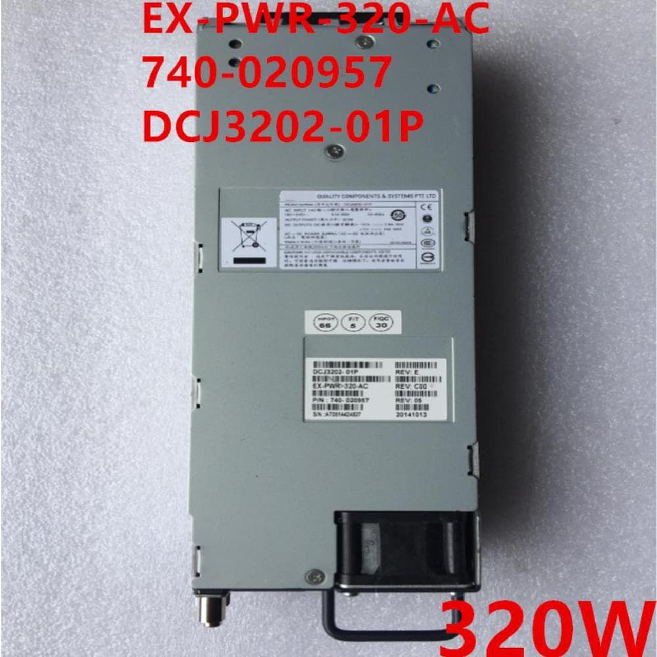 PSU For Juniper EX3200 EX4200 320W Switching Power Supply EX-PWR-320-AC 740-020957 DCJ3202-01P