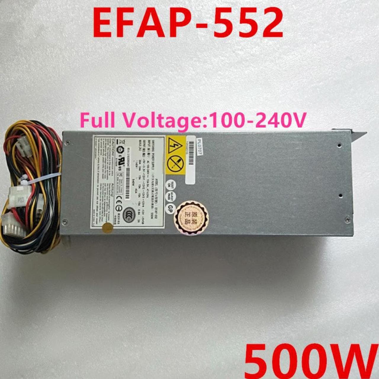 PSU For Great Wall 600W Replace Etasis R520 G4 2U 550W Switching Power Supply EFAP-552