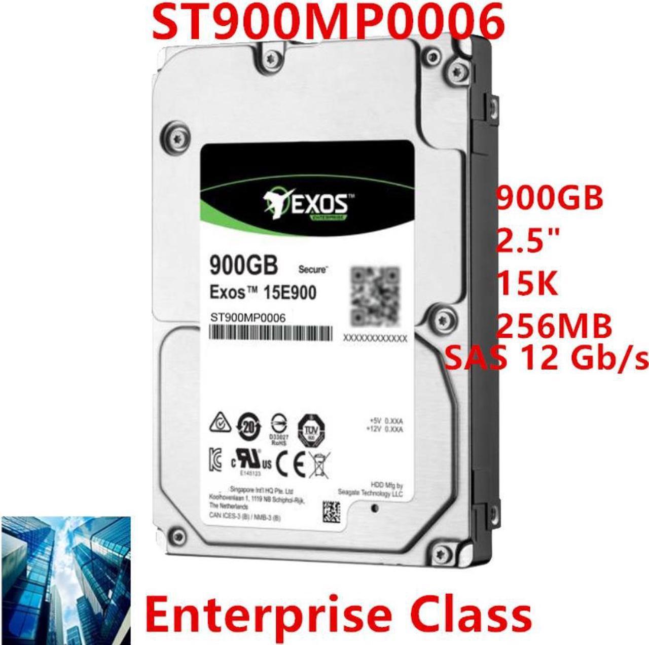 HDD For Seagate 900GB 2.5" SAS 12 Gb/s 256MB 15K For Internal Hard Disk For Enterprise Class HDD For ST900MP0006