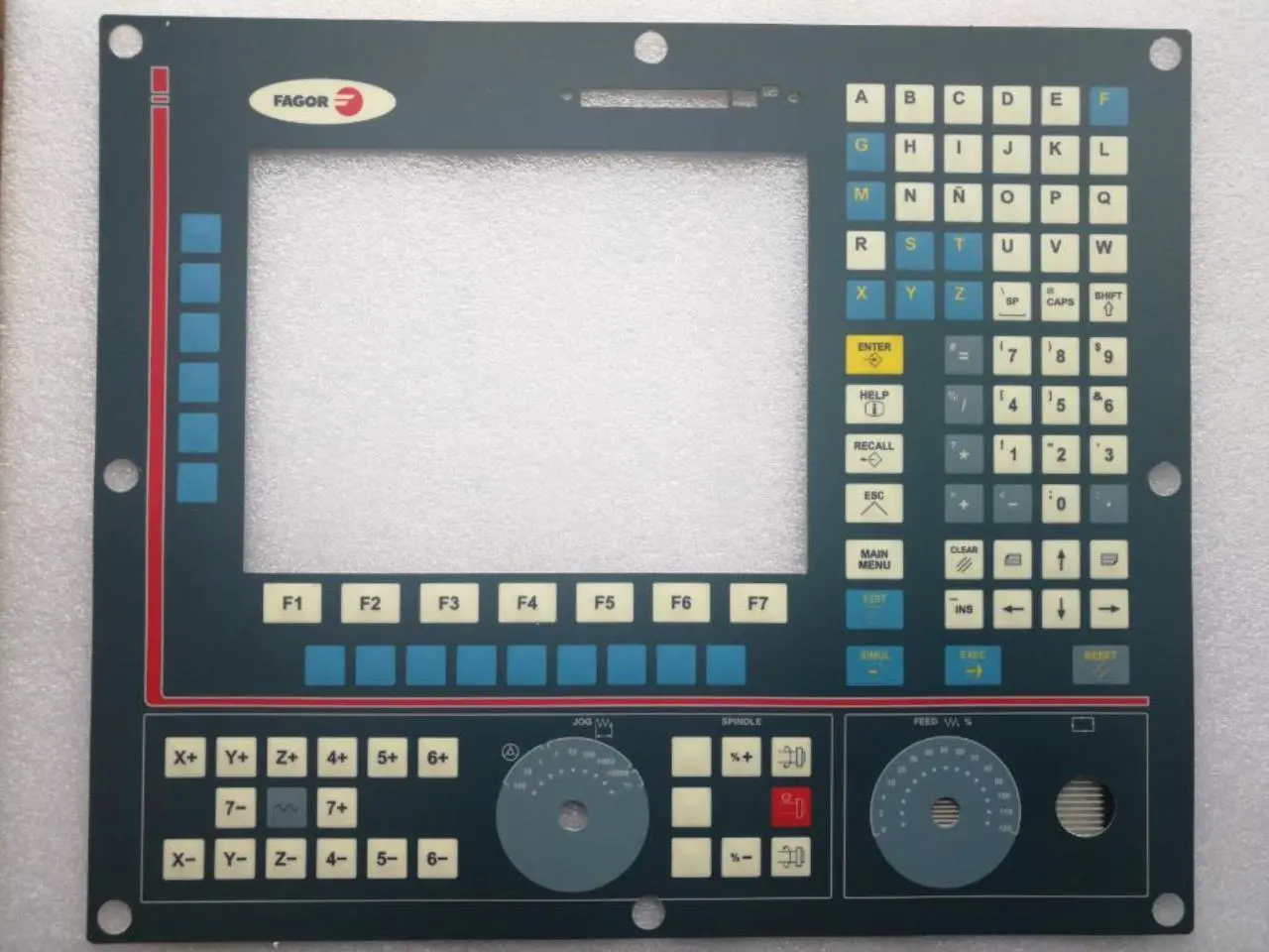 Main image of Replacement FAGOR 8055i/C-M 8055M Touch Membrane Keypad