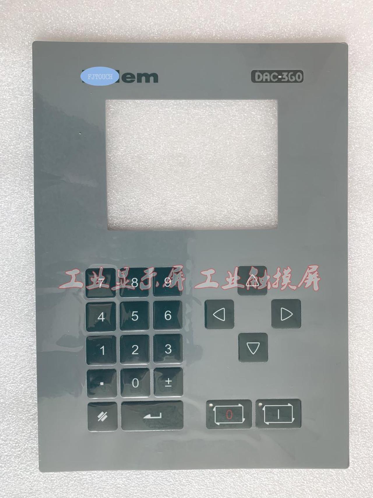 Replacement Compatible Touch Membrane Keypad for DELEM Bending Machine DAC360 DAC-360