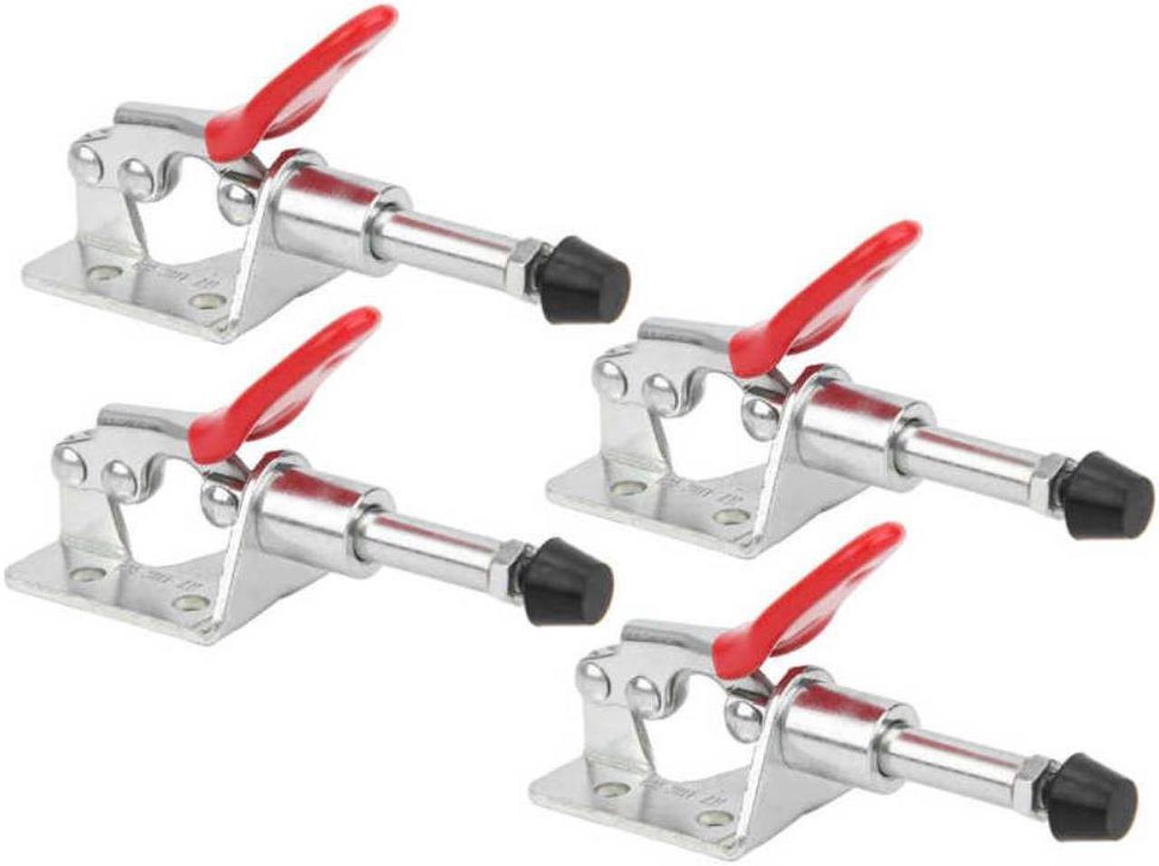 4Pcs Toggle Clamp Tetap Lock Load 45Kg Push-Pull Rilis Cepat Alat Tangan GH-301AM Tetap Toggle Clamp