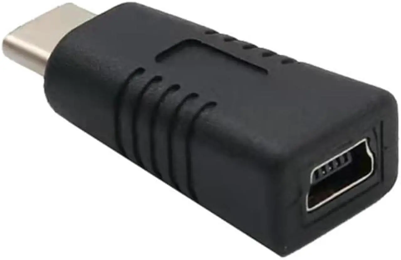 Main image of Mini USB Female to Type C Male Adapter Support Charging Data Transfer Converter