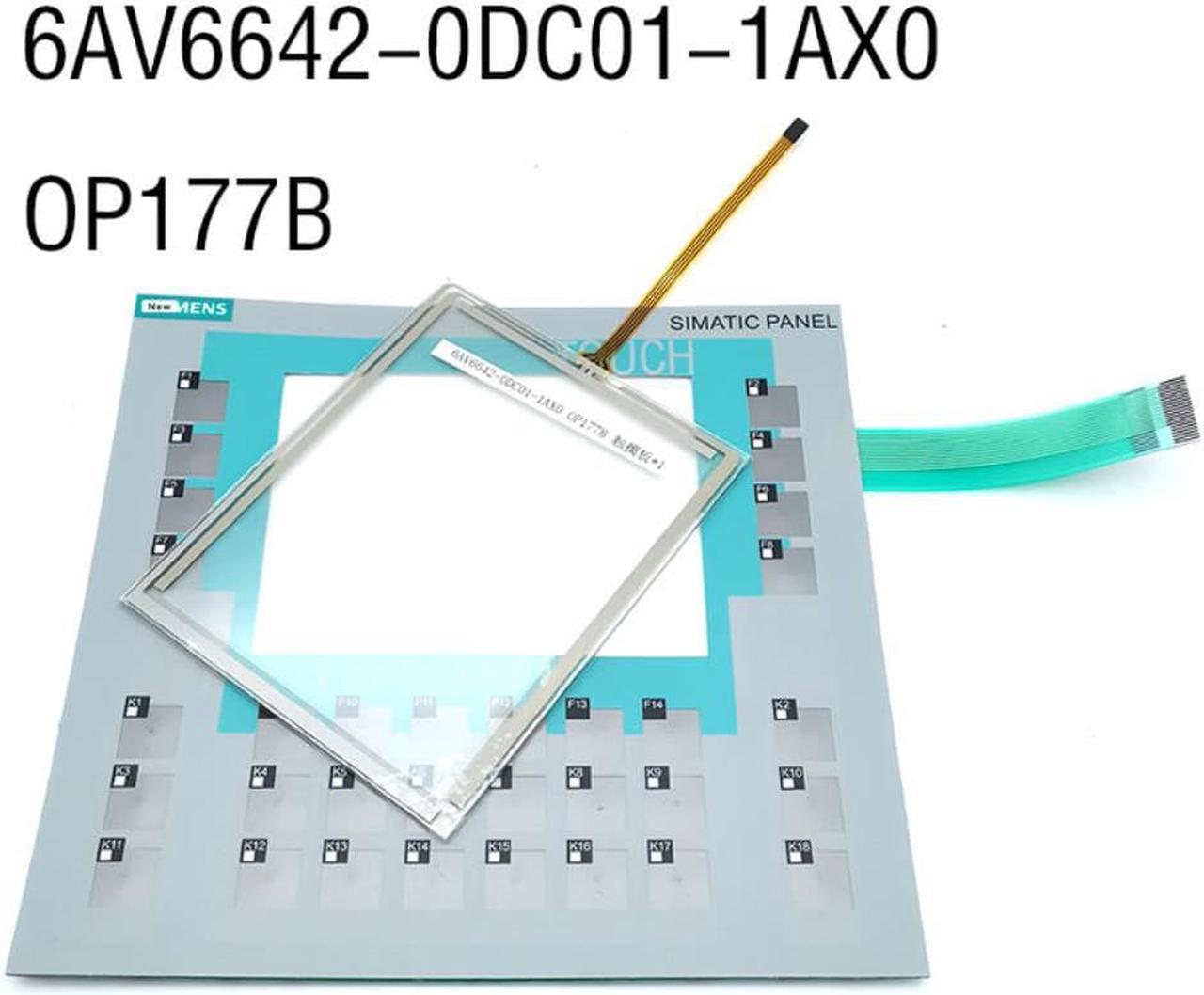 Touch Screen Digitizer for 6AV6642-0DC01-1AX0 OP177B Touch Panel for 6AV6 642-0DC01-1AX0 OP177B with Membrane Keypad Switch