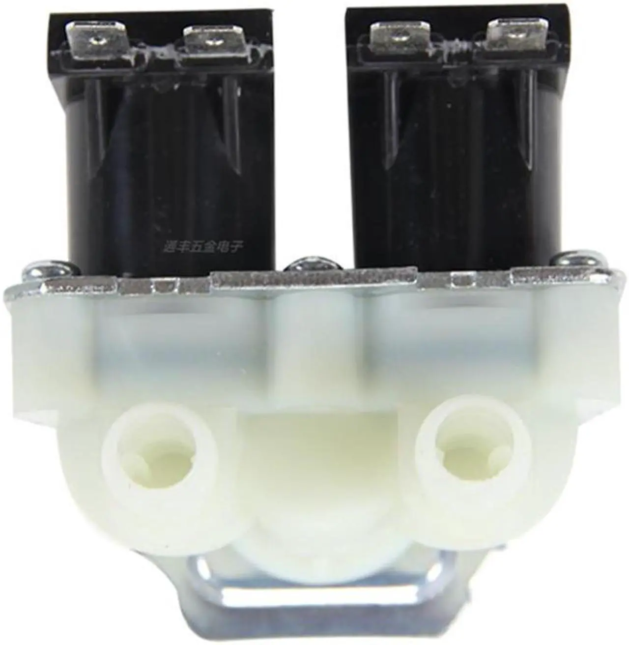 Alt view image 3 of 4 - 1PC 3-Way Solenoid Valve FPS180A Replacement Dual Head Water Inlet Valve For LG/ Midea/Little Swan/ Haier Drum Washing Machine