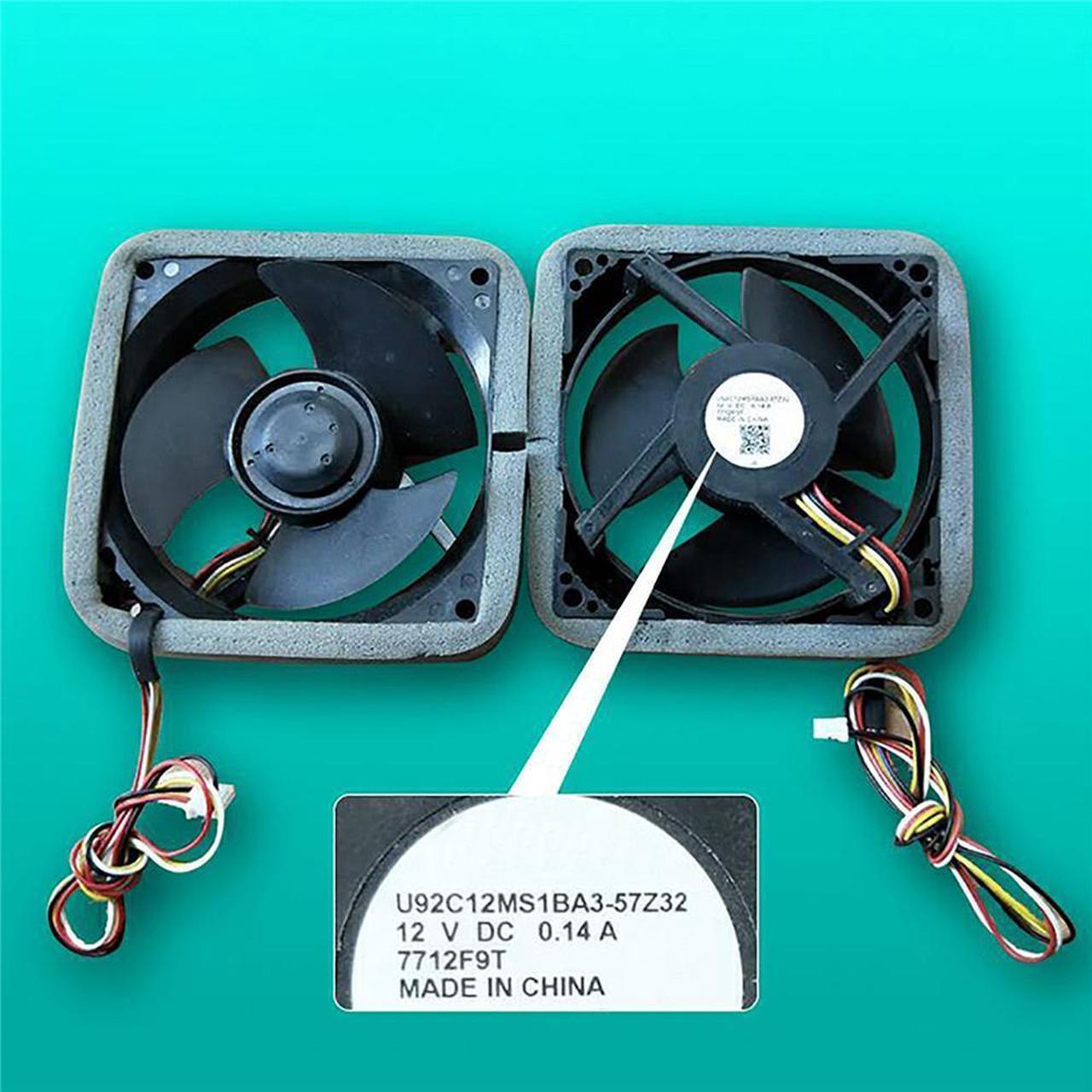 Cooling Fan U92C12MS1BA3-57Z3 For Haier Refrigerator Replacement zer DC12V Fan 0.14A Repair Parts