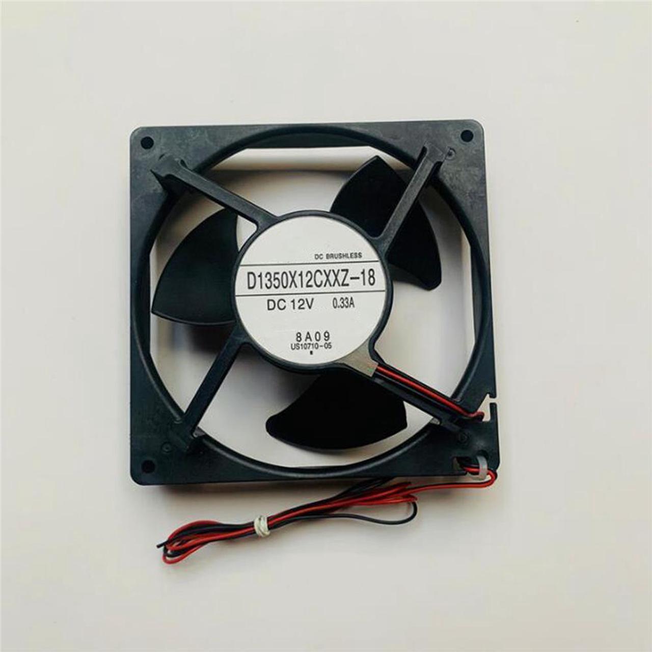 DC12V 0.33A Compressor Fan D1350X12CXXZ-18 Spare zer Cooler For Servo Refrigerator Fridge Cooling Fan