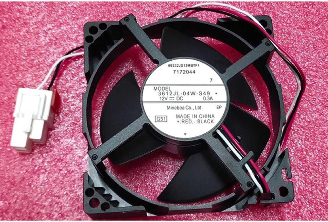 For Samsung Refrigerator Cooling Fan NMB-MAT 3612JL-04W-S49 12V 0.3A 9.2cm for Samsung Refrigerator Accessories