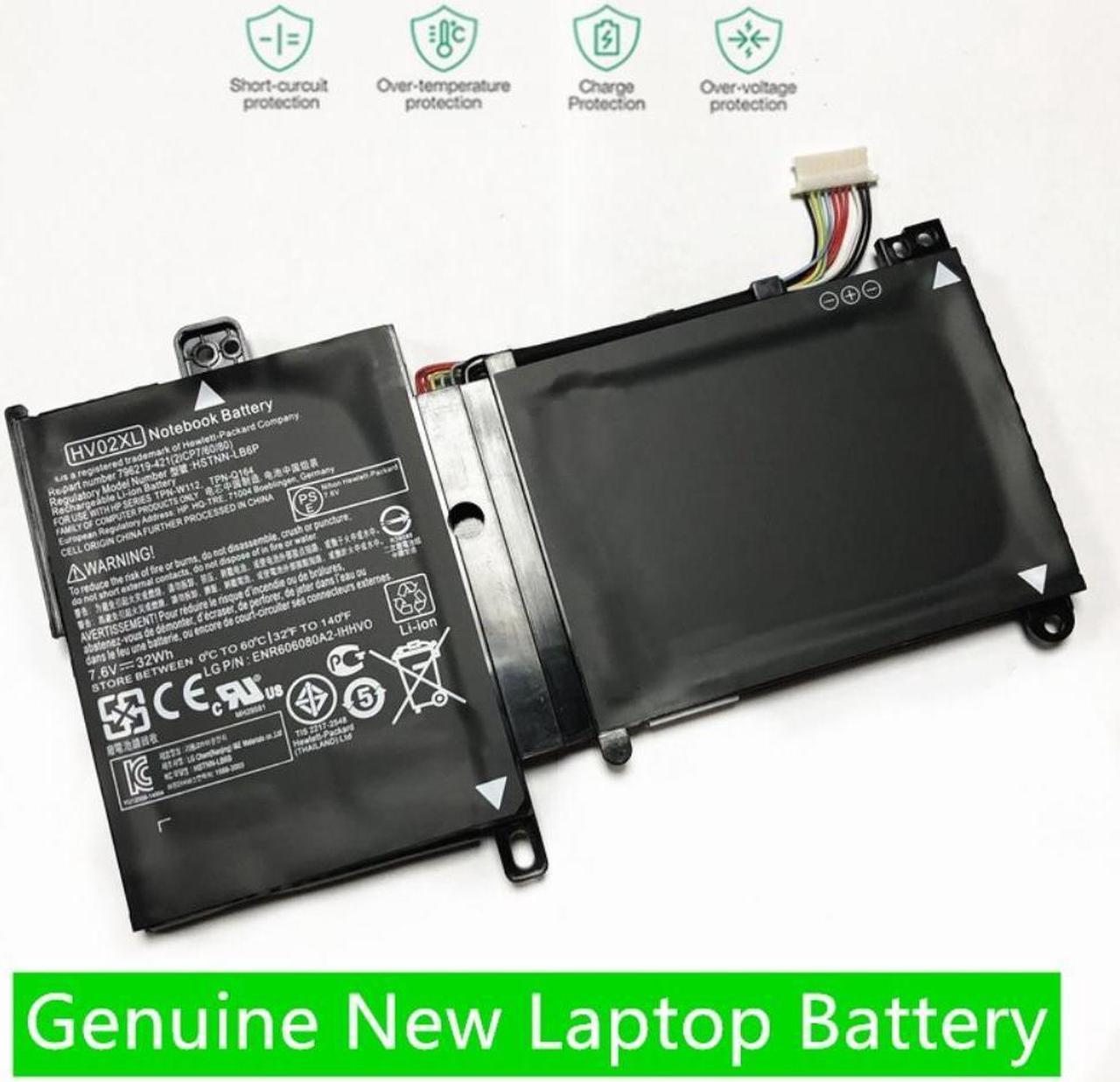 HV02XL Laptop For HP Pavilion X360 11-K000 11-K047TU TPN-W112 TPN-Q164 HSTNN-LB6P 796219-421 796355-005 7.6V