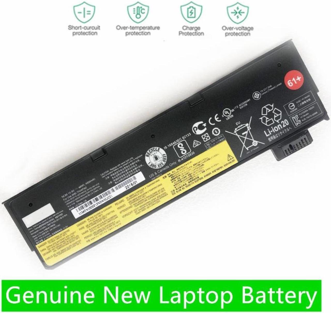 Genuine 10.8V 48Wh Laptop For Lenovo ThinkPad T470 T480 T570 T580 P51S P52S 01AV427 01AV423 SB10K97580