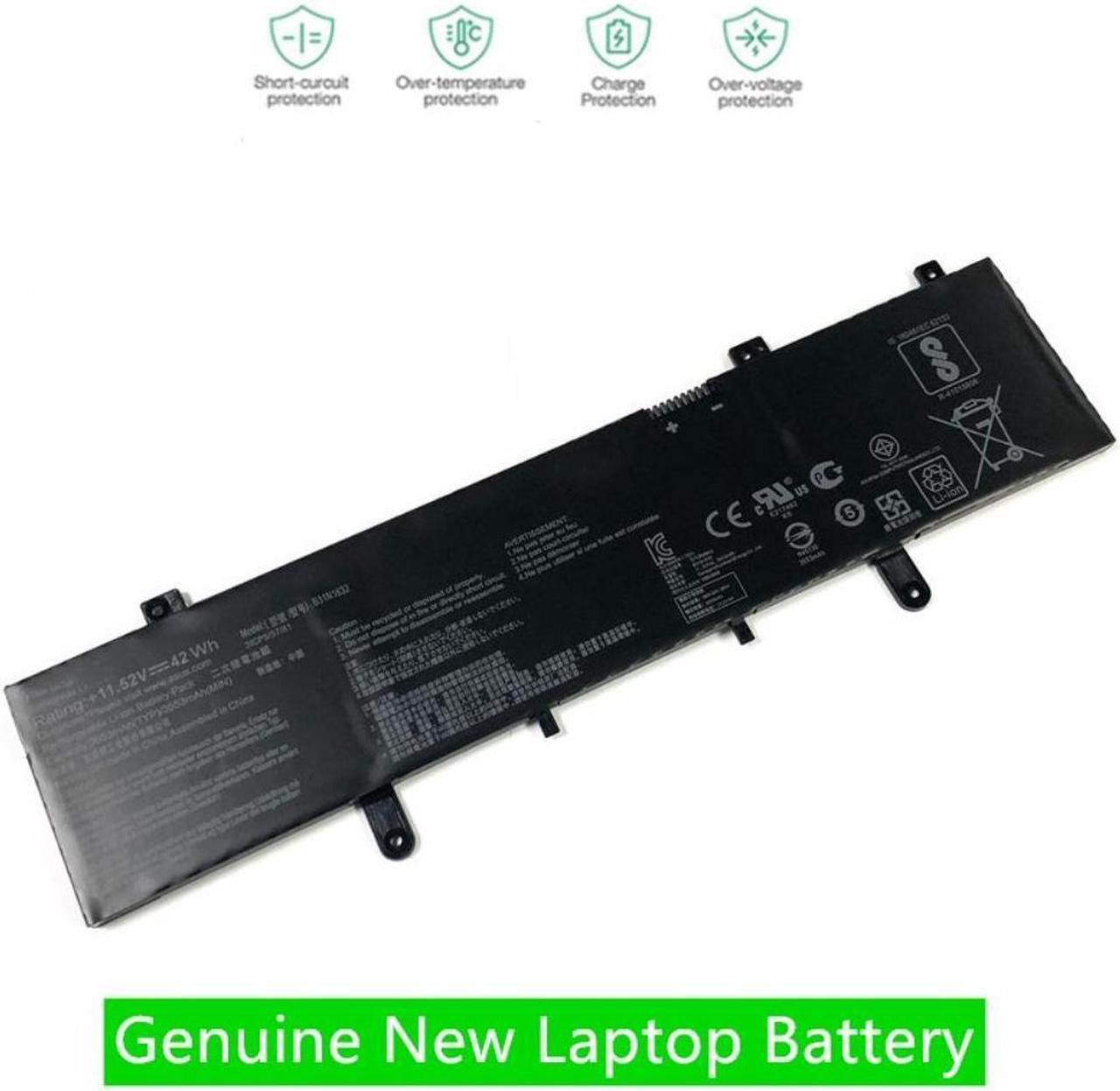 11.52V 42Wh Laptop B31N1632 for ASUS ZenBook 14 X405 X405U X405UA 3ICP5/57/81 0B200-02540000