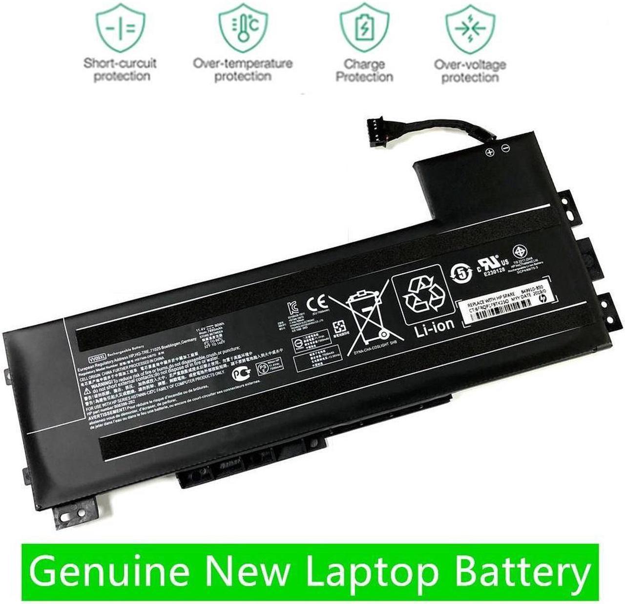 VV09XL Laptop For HP ZBook 15 G3 G4 Series HSTNN-DB7D HSTNN-C87C 808398-2C2 808398-2C1 808452-005 11.4V 90WH