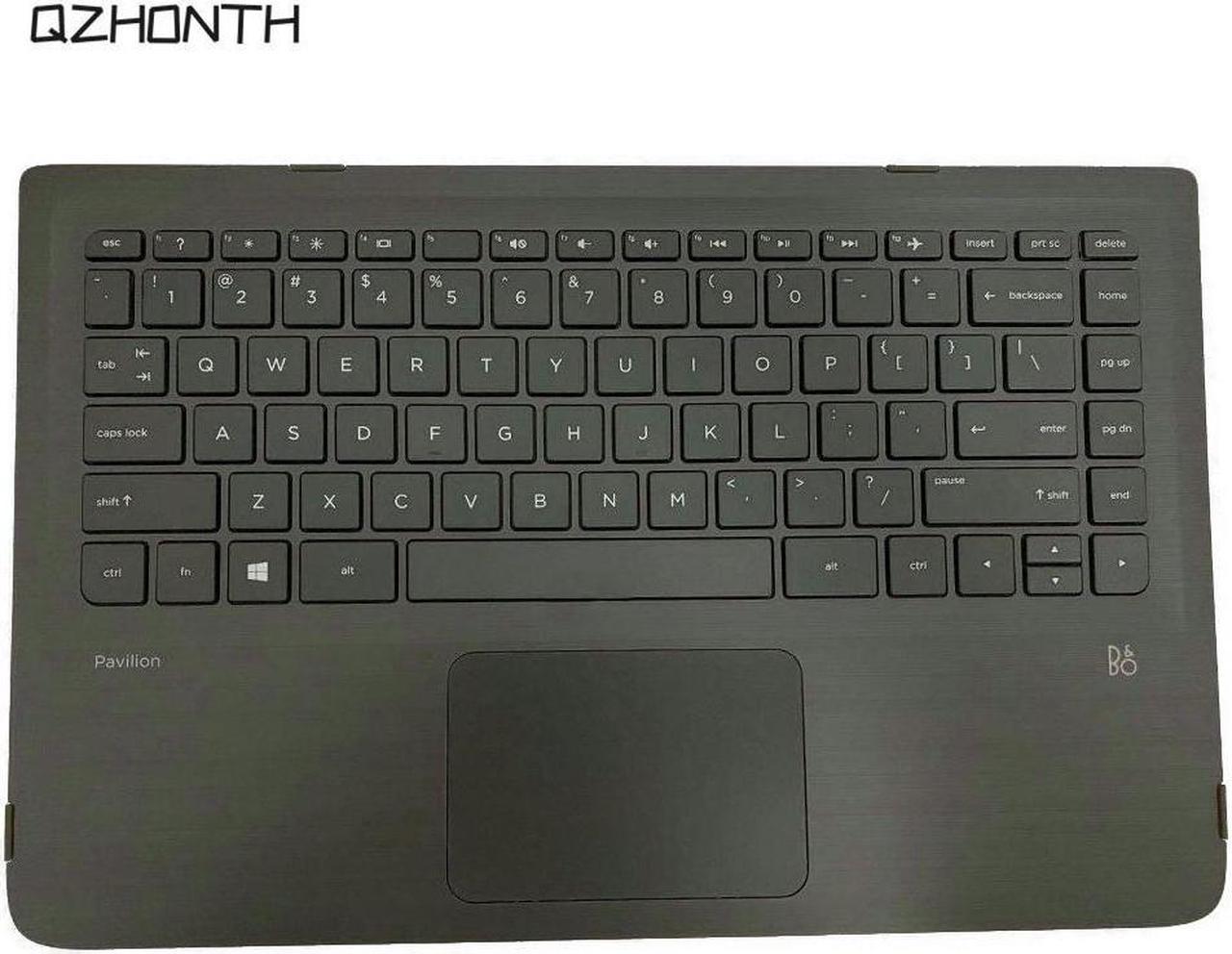 For HP Pavilion X360 13-S Palmrest with US Keyboard & Touchpad 809829-001