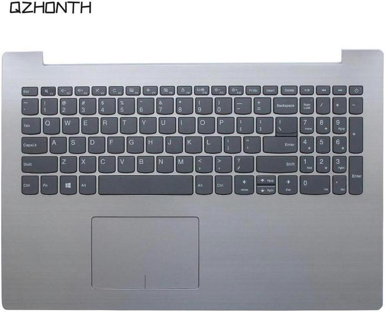 For Lenovo IdeaPad 320-15 320-15IAP 320-15IKB Palmrest Top Case with Keyboard Touchpad Silver