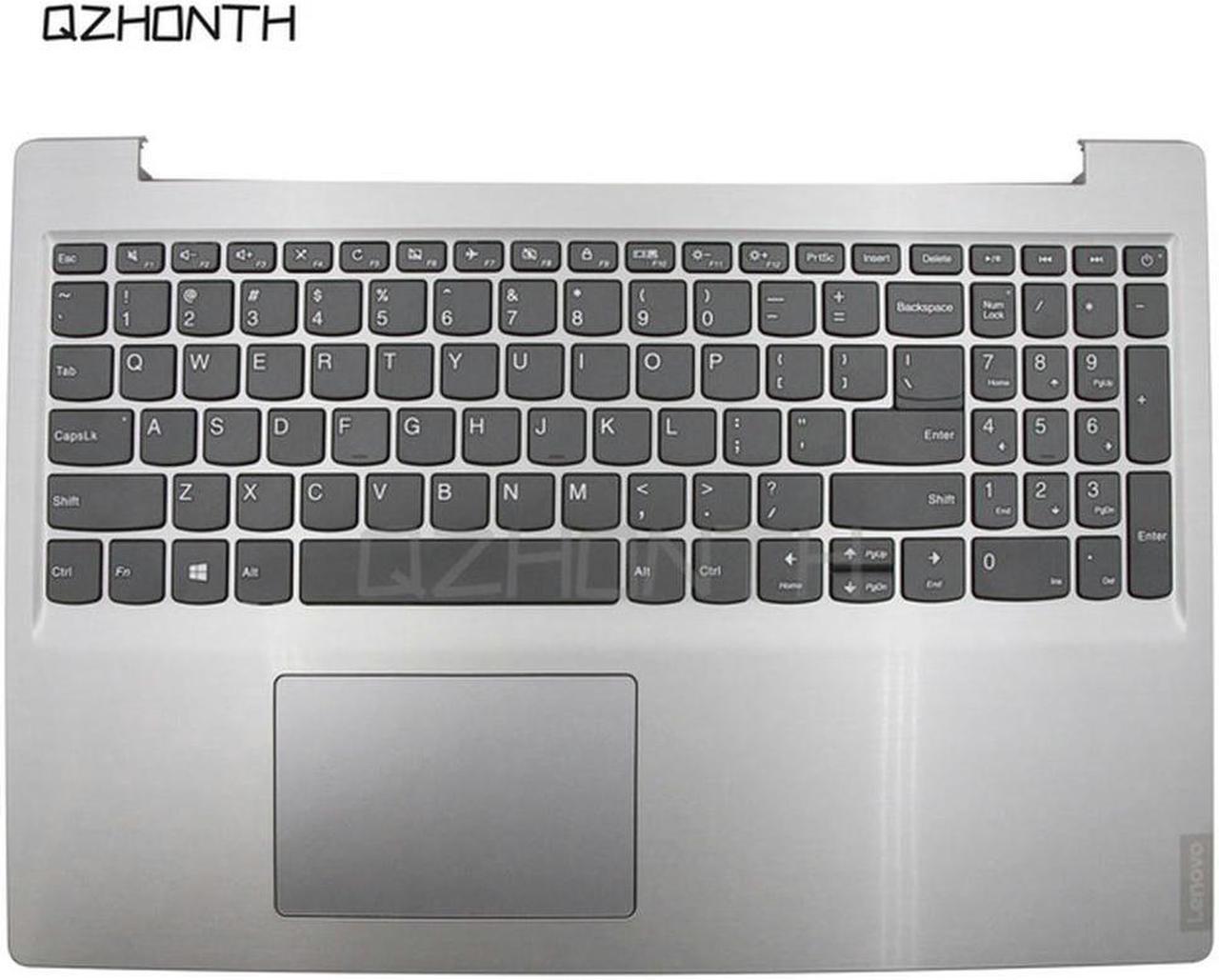 For Lenovo IdeaPad S145-15IWL S145-15AST S145-15API Palmrest Upper Case with US Keyboard (Non-Backlit) Silver 15.6"