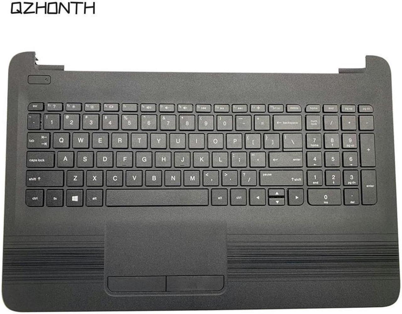 Laptop For HP 15-AY 15-BA Palmrest Top Case with Keyboard & Touchpad Black 855027-001