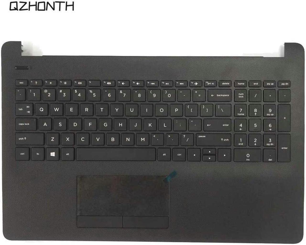 For HP 15-BS 15-BW Palmrest Upper Case with Keyboard Touchpad (Black) 925008-001