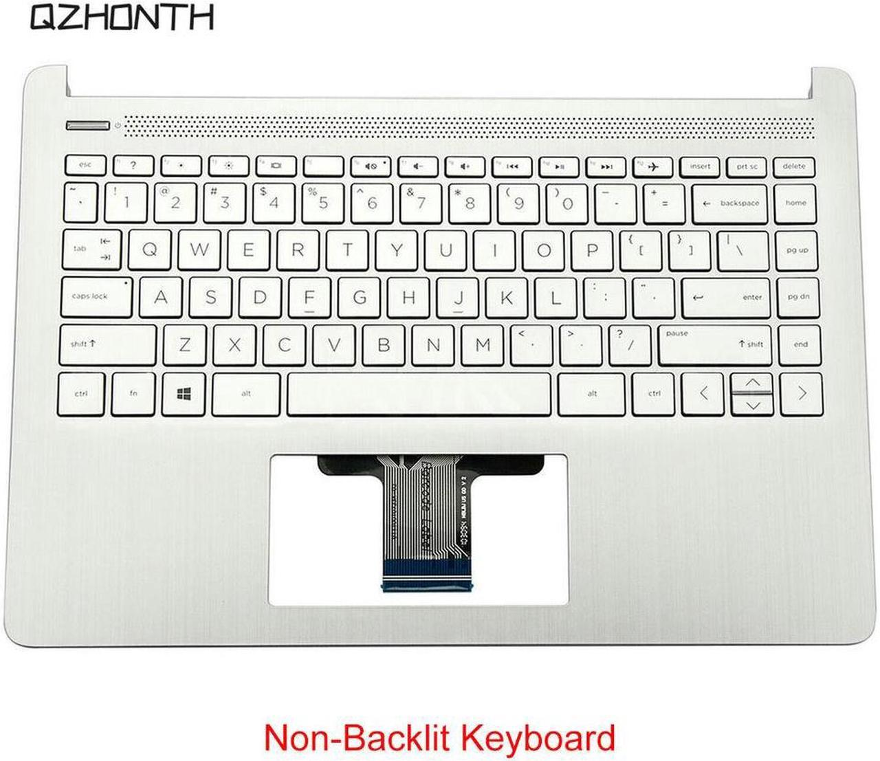 For HP 14-DQ 14-DQ1059WM 14-DQ0012DX Palmrest w/ Keyboard Non-Backlit L88200-001