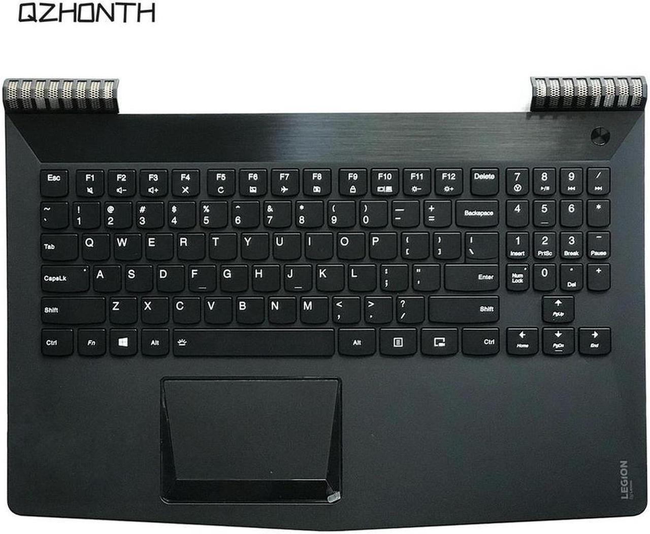 For Lenovo Legion Y520 Y520-15IKB R720-15IKB Palmrest White Keyboard with SD Hole