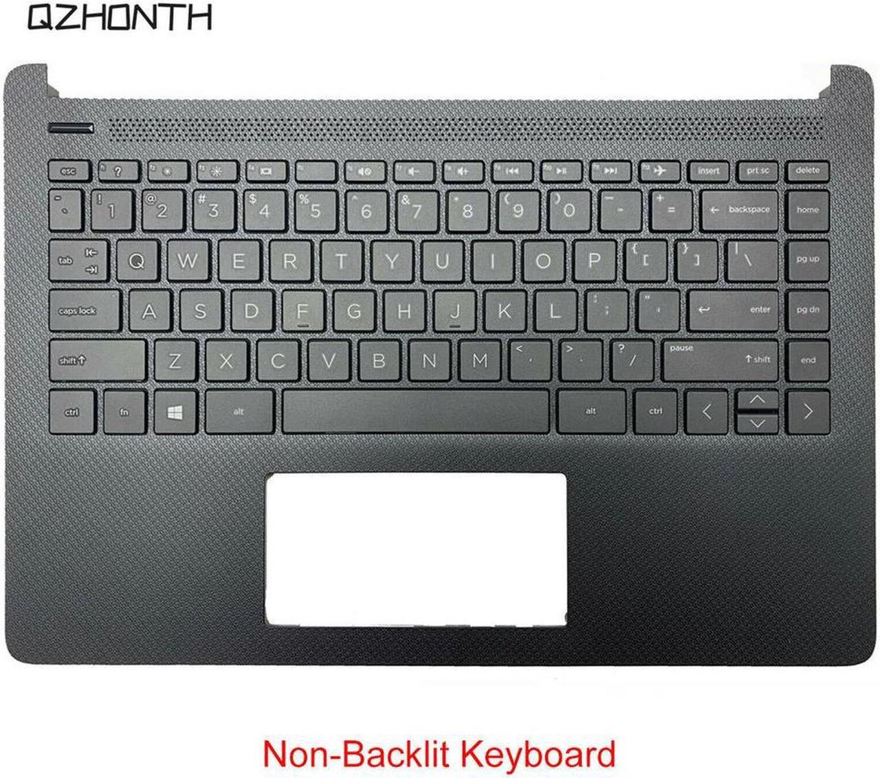 For HP 14-DQ 14-FQ 14-DQ1059WM 14-FQ0013DX Palmrest w/ Keyboard M03796-001 Non-Backlit